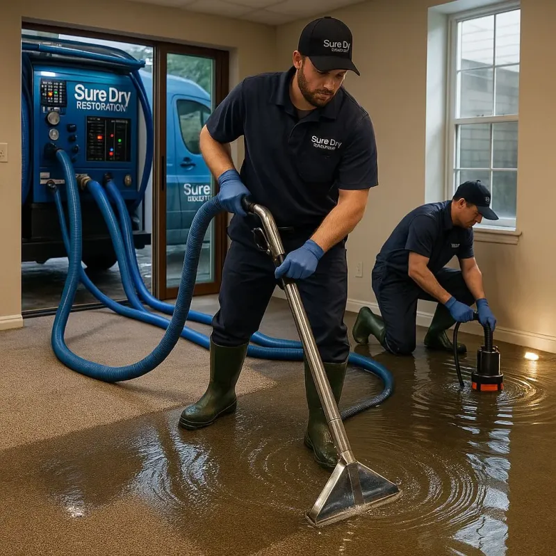 Water Extraction and Removal process in Thousand Oaks, CA